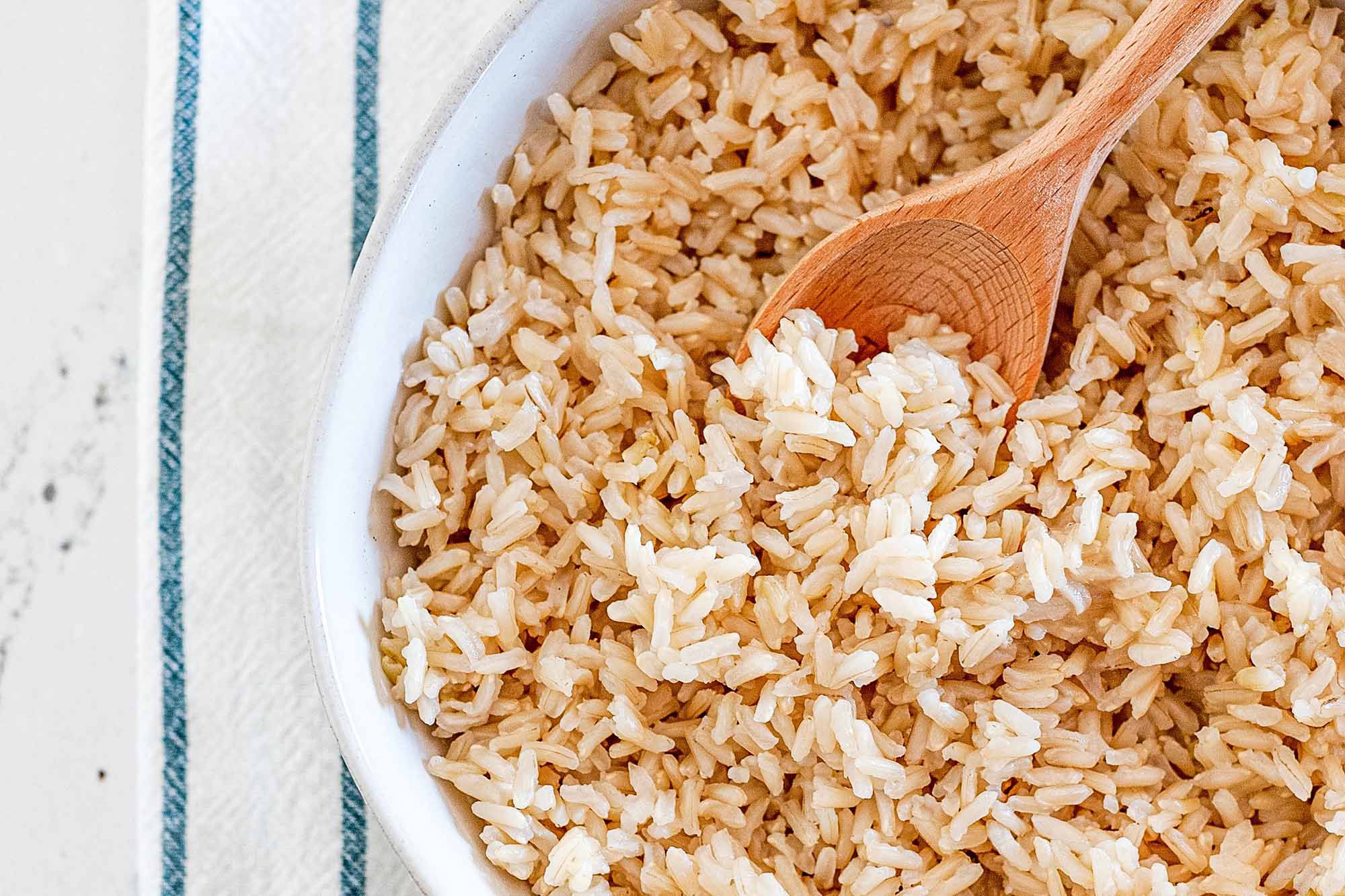Brown rice -The Best Foods for Clearer Skin