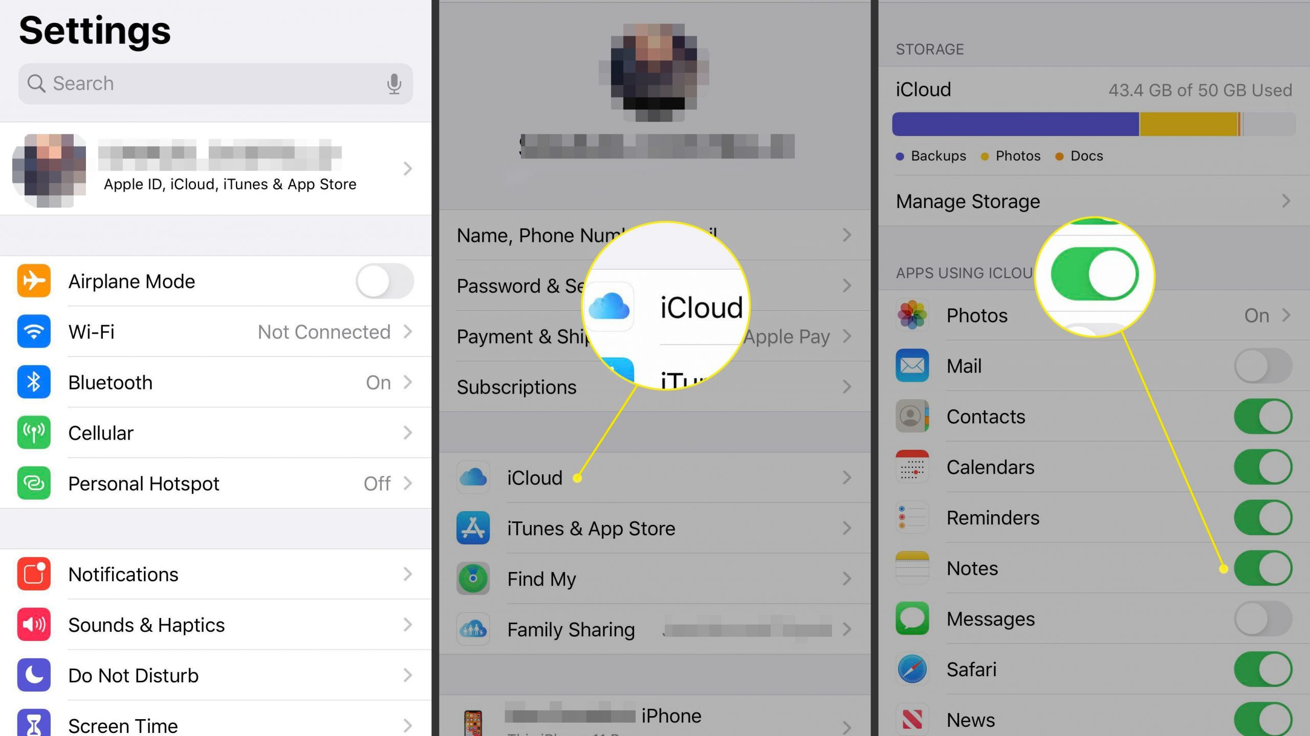 How to connect iPhone to Mac Using iCloud