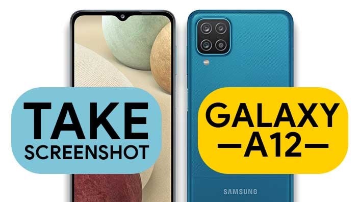How to screenshot on Samsung A12 using your voice
